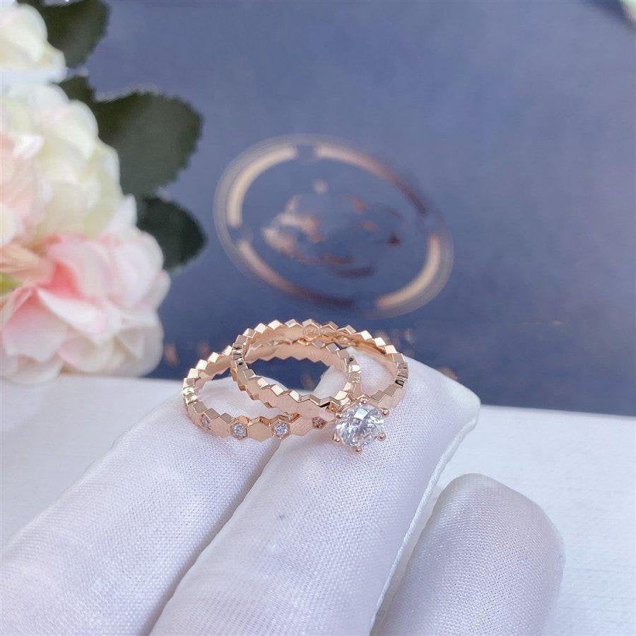 [CharmAmor]BEE LOVE RING PINK GOLD DIAMOND