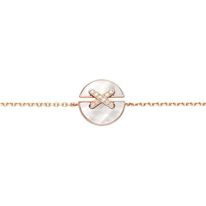 [CharmAmor]JEUX DE BRACELET MOP PINK GOLD DIAMONDS