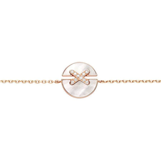 [CharmAmor]JEUX DE BRACELET MOP PINK GOLD DIAMONDS