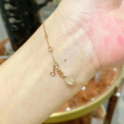 [CharmAmor]JEUX DE BRACELET MOP PINK GOLD DIAMONDS