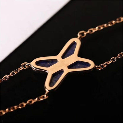 [CharmAmor]Hollow Design Four-Leaf Clover Flower Shape Ring