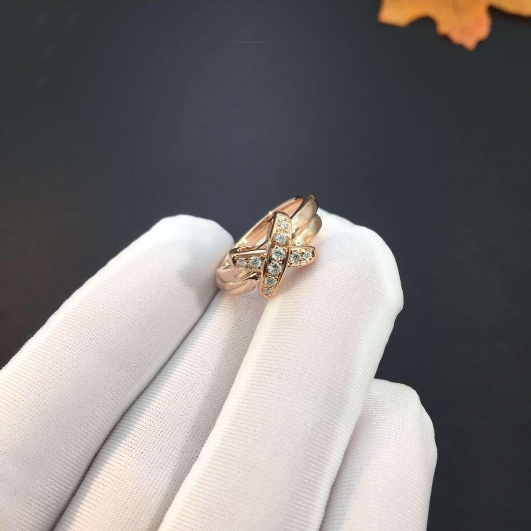 [CharmAmor]JEUX DE PINK GOLD DIAMOND RING