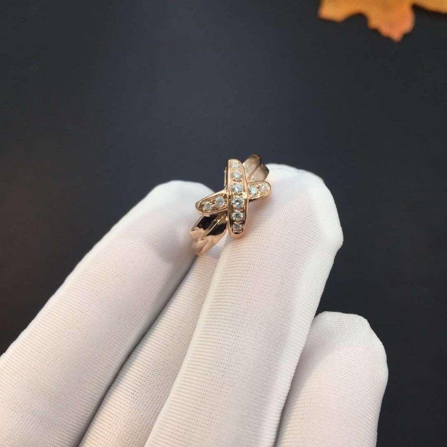 [CharmAmor]JEUX DE PINK GOLD DIAMOND RING