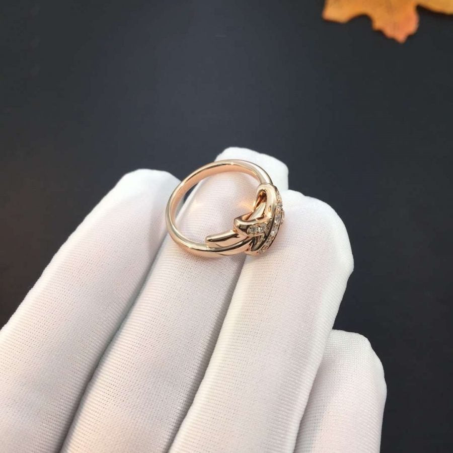[CharmAmor]JEUX DE PINK GOLD DIAMOND RING