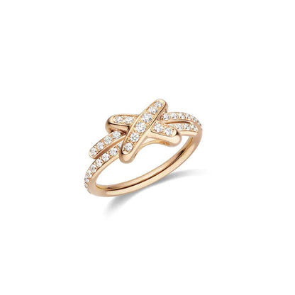 [CharmAmor]JEUX DE RING PINK GOLD DIAMOND