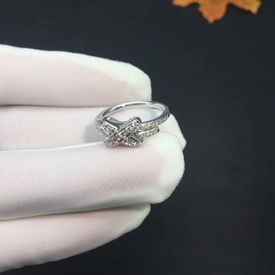 [CharmAmor]JEUX DE SILVER DIAMOND RING