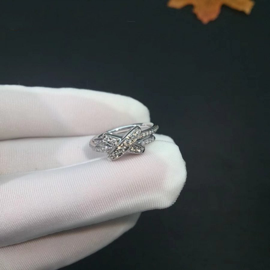 [CharmAmor]JEUX DE SILVER DIAMOND RING