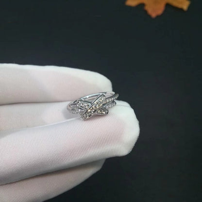 [CharmAmor]JEUX DE SILVER DIAMOND RING