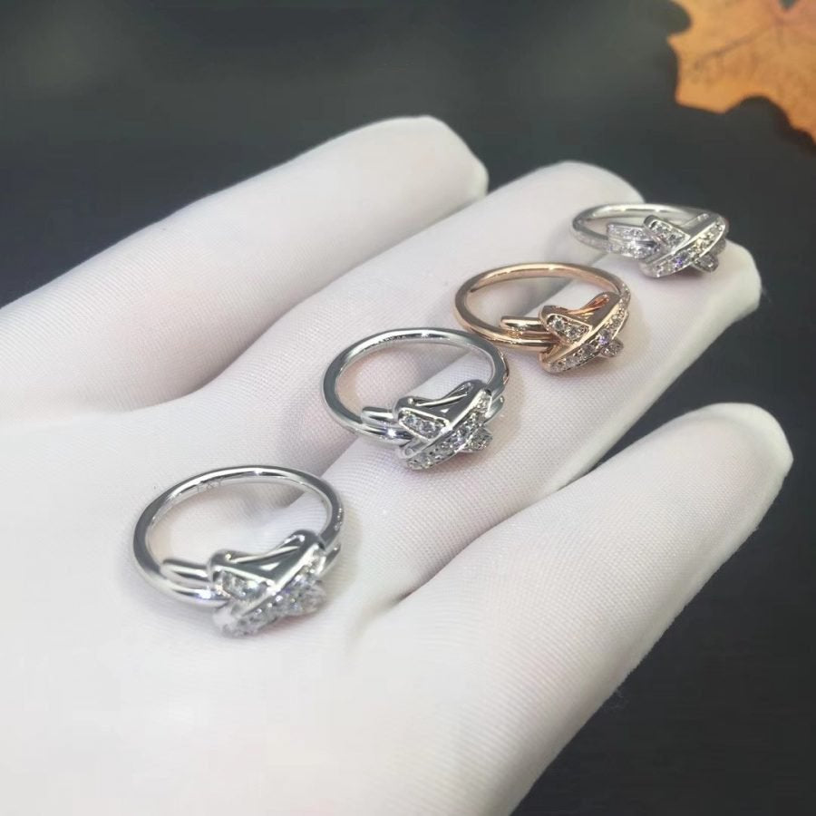 [CharmAmor]JEUX DE SILVER DIAMOND RING