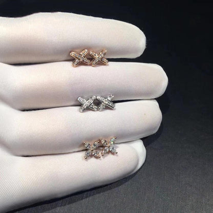 [CharmAmor]JEUX DE DIAMOND EARRINGS