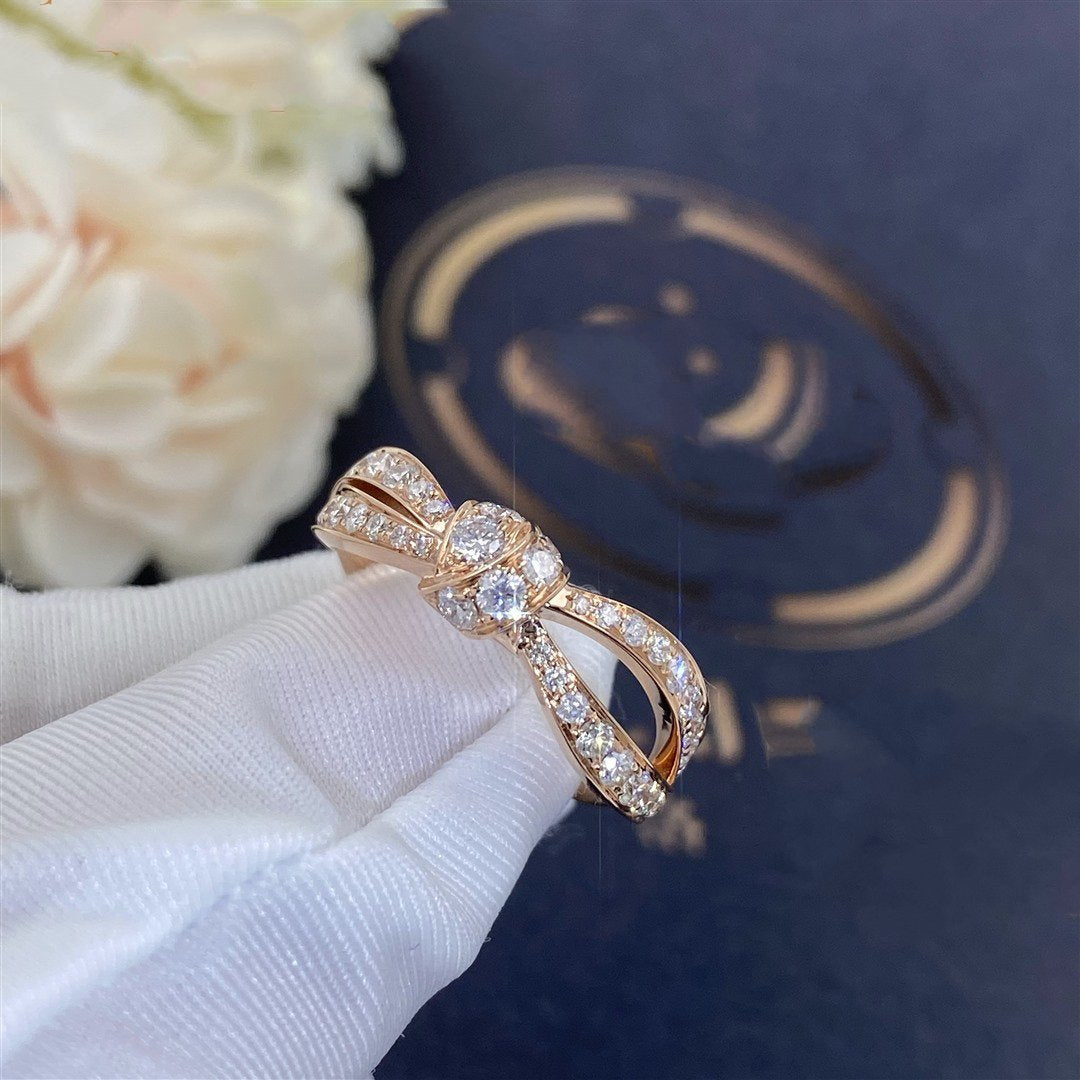 [CharmAmor]LIENS PINK GOLD DIAMOND RING