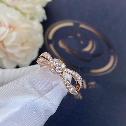 [CharmAmor]LIENS PINK GOLD DIAMOND RING