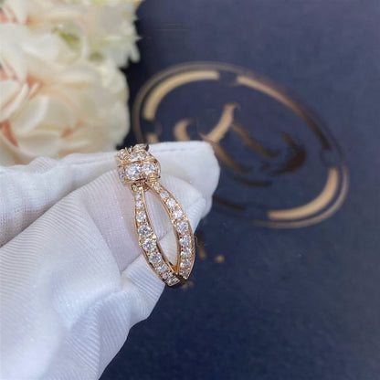 [CharmAmor]LIENS PINK GOLD DIAMOND RING