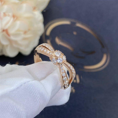 [CharmAmor]LIENS PINK GOLD DIAMOND RING