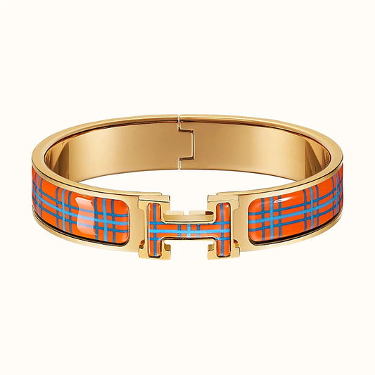 [CharmAmor]H TARTAN BRACELET 12MM