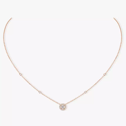 [CharmAmor]Diamond Necklace 0,20ct Brilliant Shape Joy