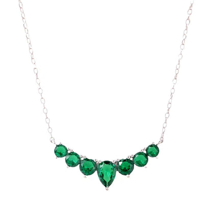 [CharmAmor]Dainty Colorful Heart Necklace