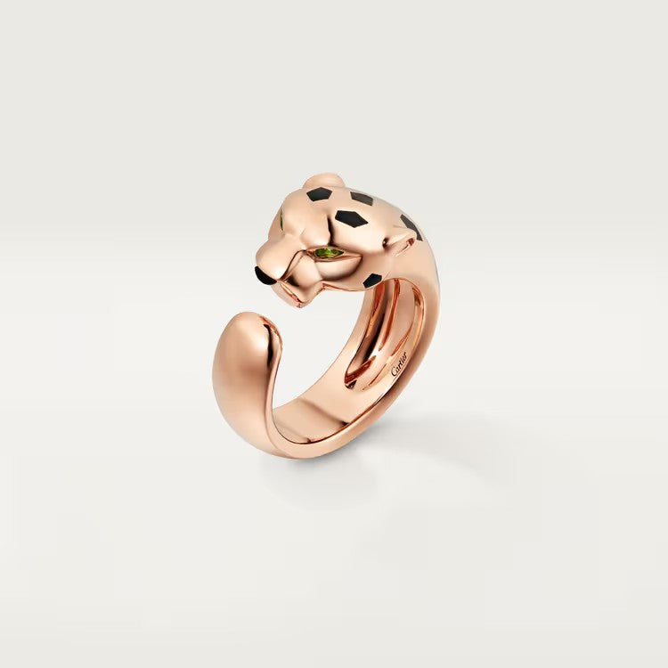 [CharmAmor]PANTHERE SPOTTED MEDIUM RING
