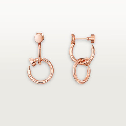 [CharmAmor]JUSTE NO DIAMOND DOUBLE EARRINGS