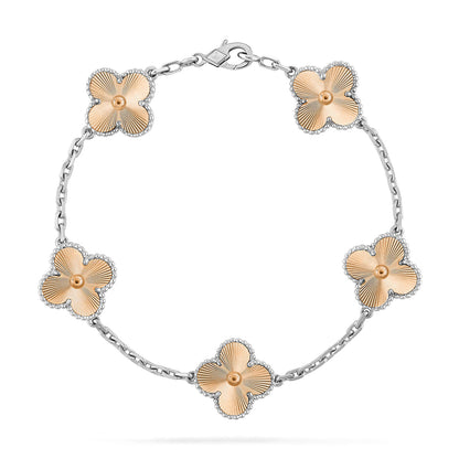 [CharmAmor] CLOVER 5 MOTIF LASER BRACELET COLLECTION