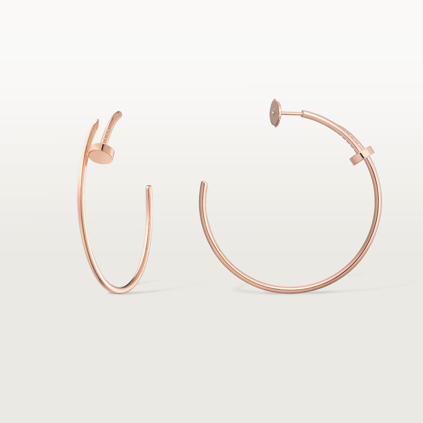 [CharmAmor]JUSTE NO DIAMOND LARGE EARRINGS