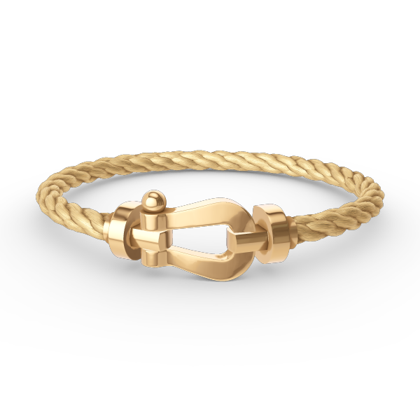 [CharmAmor]FORCE LARGE HORSESHOE NO DIAMOND BRACELET GOLD