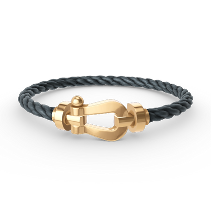 [CharmAmor]FORCE LARGE HORSESHOE NO DIAMOND BRACELET GOLD