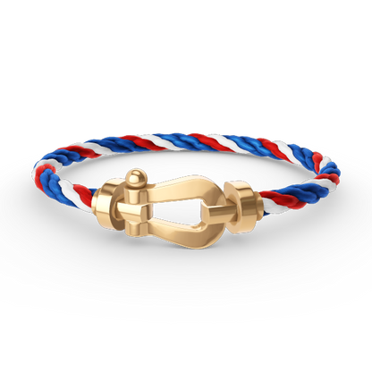 [CharmAmor]FORCE LARGE HORSESHOE NO DIAMOND BRACELET GOLD