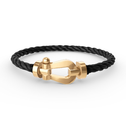 [CharmAmor]FORCE LARGE HORSESHOE NO DIAMOND BRACELET GOLD