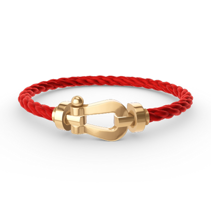 [CharmAmor]FORCE LARGE HORSESHOE NO DIAMOND BRACELET GOLD