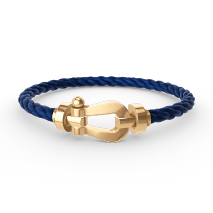 [CharmAmor]FORCE LARGE HORSESHOE NO DIAMOND BRACELET GOLD