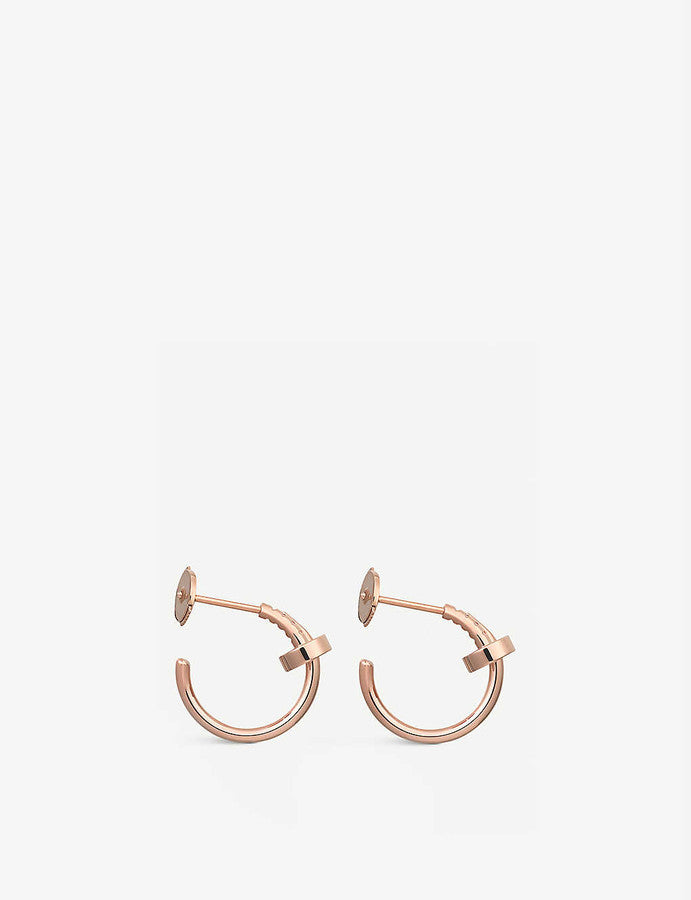 [CharmAmor]JUSTE EARRINGS PINK GOLD