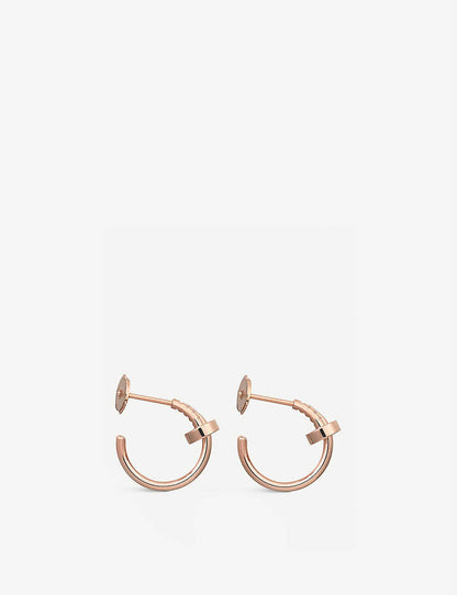 [CharmAmor]JUSTE EARRINGS PINK GOLD