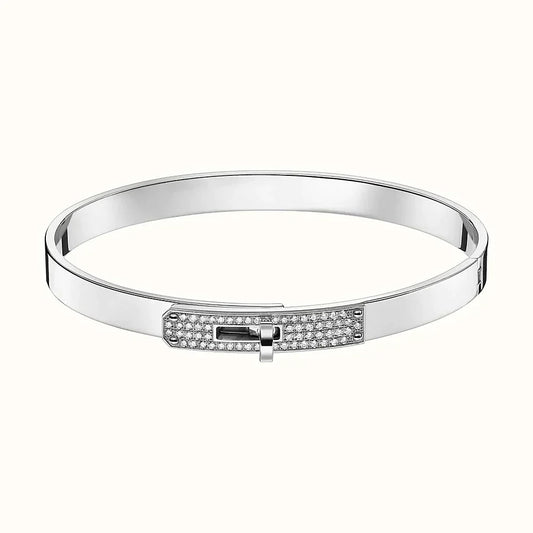 [CharmAmor]KELLY SILVER DIAMOND BRACELET
