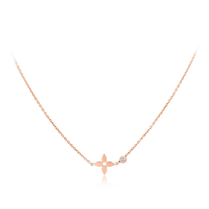 [CharmAmor]BLOSSOM PENDANT PINK GOLD AND DIAMOND