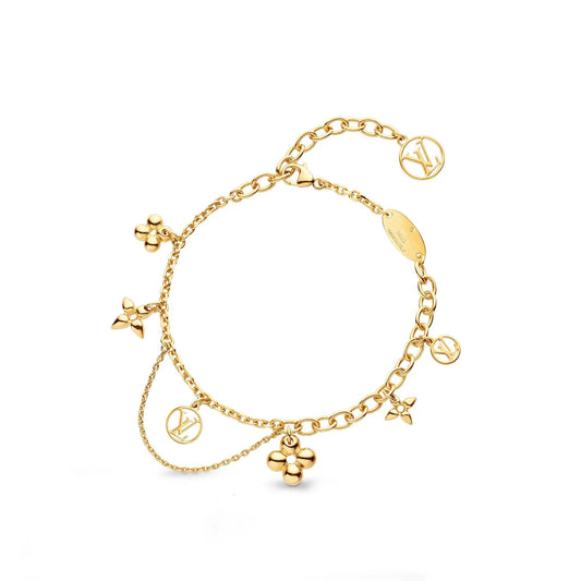 [CharmAmor]BLOOMING PINK GOLD MOP BRACELET