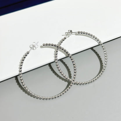 [CharmAmor]SMOOTH BEAD STUD EARRINGS