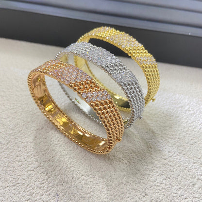 [CharmAmor]Five-row diamond bracelet