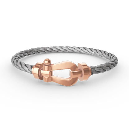 [CharmAmor]FORCE LARGE HORSESHOE NO DIAMOND BRACELET ROSE GOLD