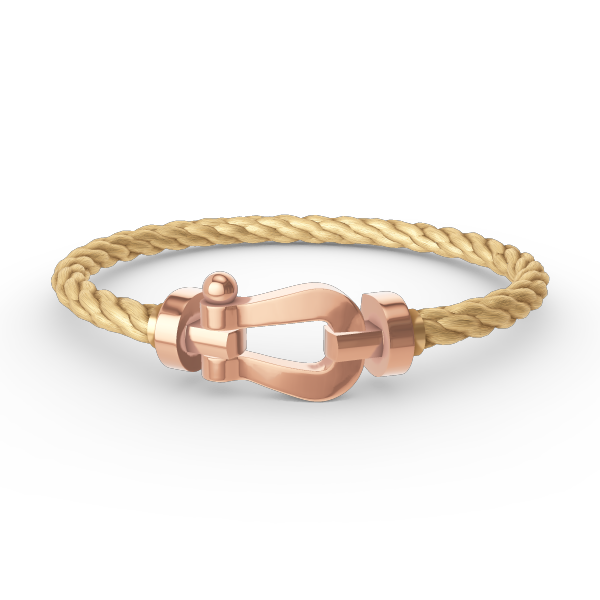 [CharmAmor]FORCE LARGE HORSESHOE NO DIAMOND BRACELET ROSE GOLD