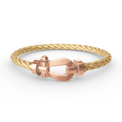 [CharmAmor]FORCE LARGE HORSESHOE NO DIAMOND BRACELET ROSE GOLD