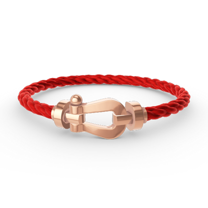 [CharmAmor]FORCE LARGE HORSESHOE NO DIAMOND BRACELET ROSE GOLD
