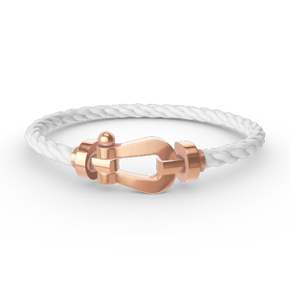 [CharmAmor]FORCE LARGE HORSESHOE NO DIAMOND BRACELET ROSE GOLD