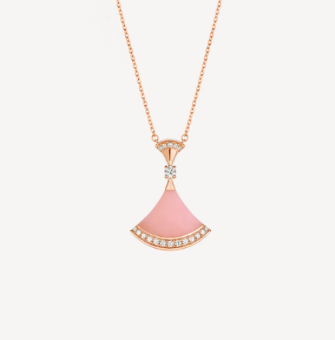 [CharmAmor]DREAM NECKLACE PINK OPAL