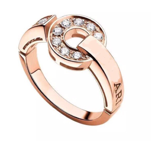 [CharmAmor]DREAM RING DIAMOND PINK GOLD