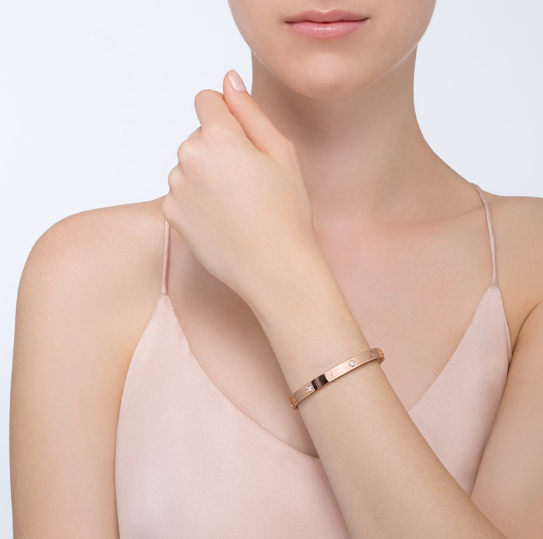 [CharmAmor]LOVE BRACELET 6.1MM 4 DIAMONDS