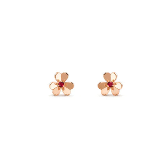 [CharmAmor]FRIVOLE  FLOWER PINK EARRINGS