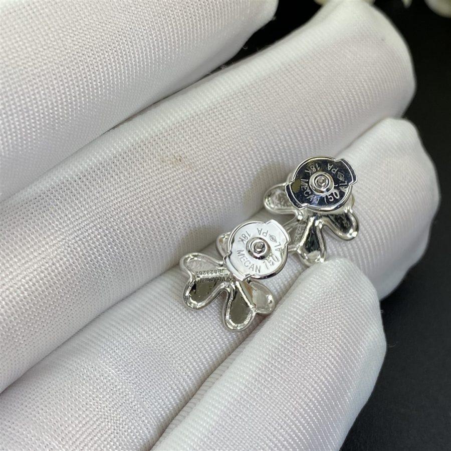 [CharmAmor]FRIVOLE MINI SILVER FLOWER EARRINGS