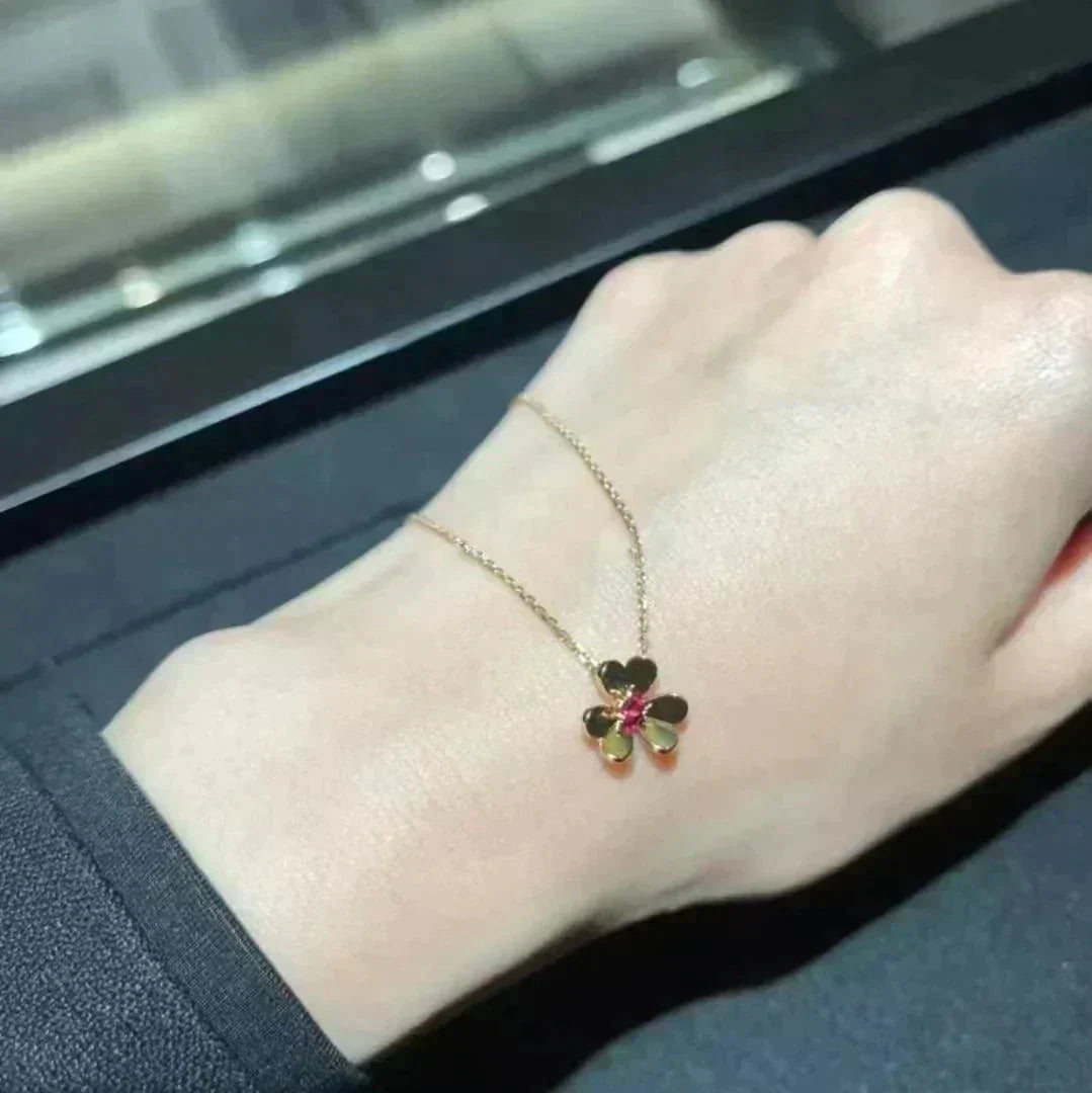[CharmAmor]FRIVOLE GOLD FLOWER NECKLACE