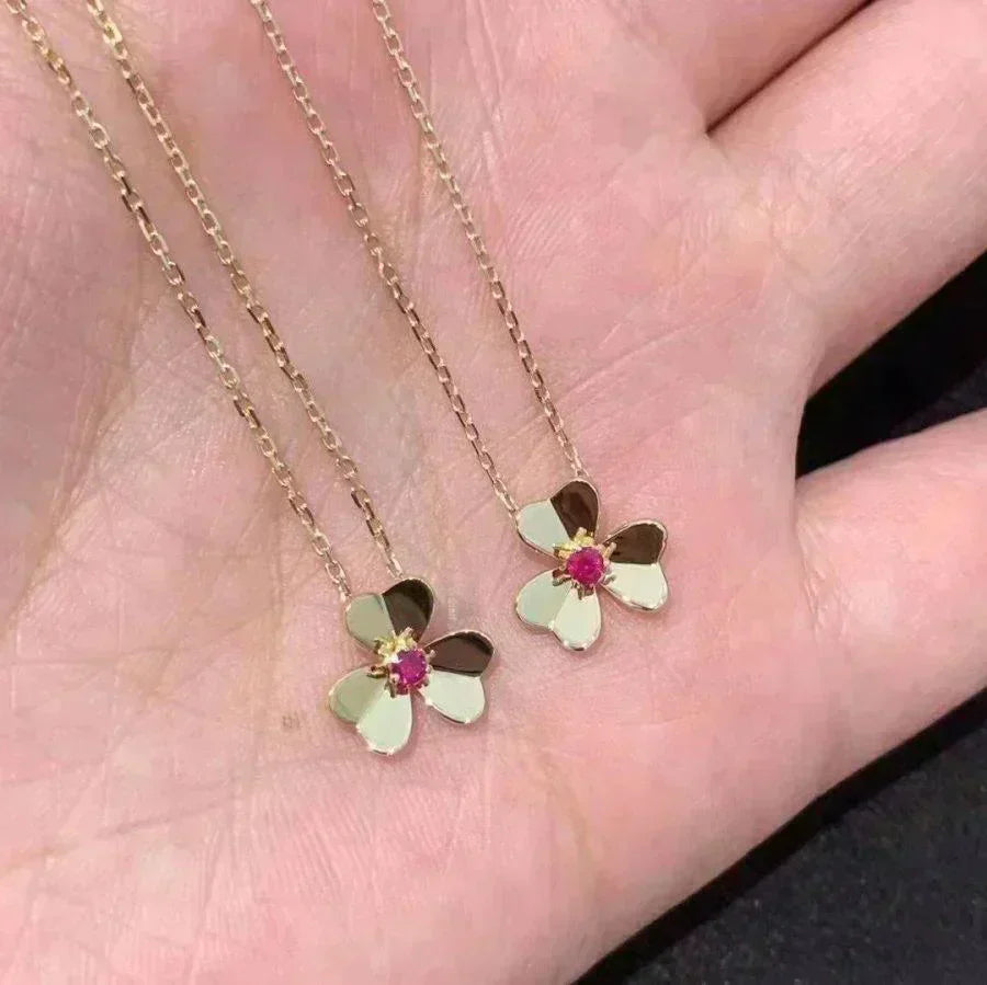 [CharmAmor]FRIVOLE GOLD FLOWER NECKLACE